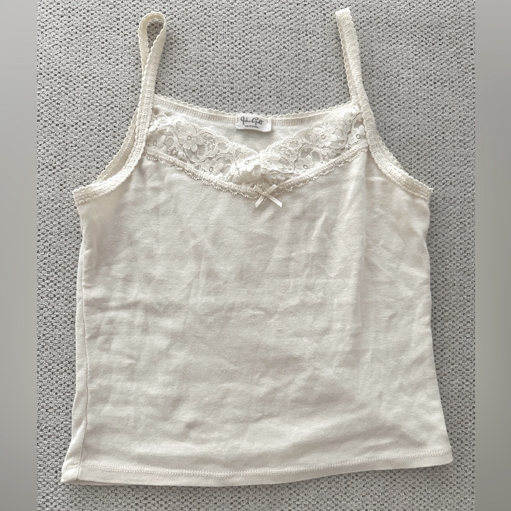 Brandy Melville Arden Lace Tank